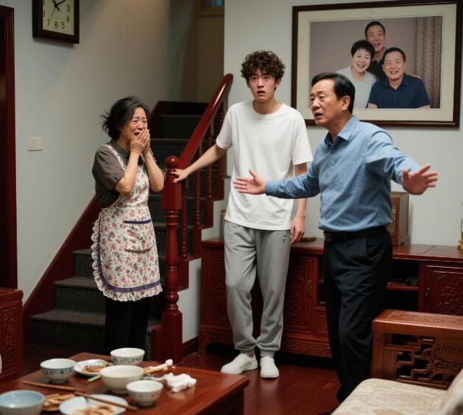 6岁男孩被拐15年后在艺术展看到一幅画突然说：这是我妈妈画的